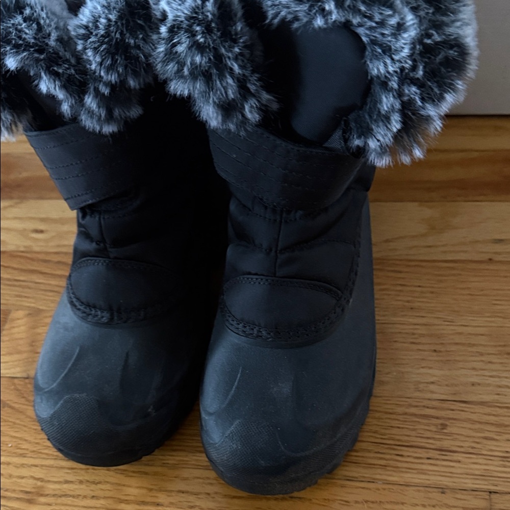 Cozy Black Women’s Winter Boots
